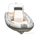 CE認証豪華なリブ680ファイバーグラスディンギーインフレータブル柔らかい柔らかいボート販売